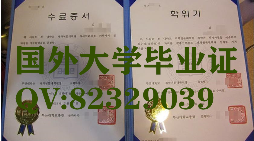 釜山大学实拍高清证书图片  韩国釜山大学学校简介 以及入学的要求