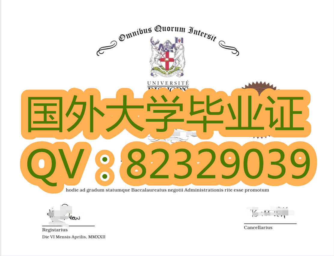 原版证书购买 毕索大学（英：Bishop's University，法：Université Bishop's